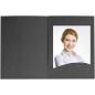 Preview: 1x100 Daiber Passbildmappen "Profi-Line" bis 7x10 cm schwarz