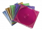 Preview: 1x25 Hama CD-Leerhülle Slim Box farbig                     51166