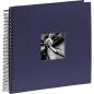 Preview: Hama "Fine Art" Spiral blau 36x32 50 schwarze Seiten  090142