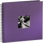 Preview: Hama "Fine Art" Spiral lila 36x32 50 schwarze Seiten  094871
