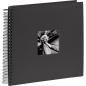 Preview: Hama "Fine Art" Spiral schwarz 36x32 50 schwarze Seiten  090140
