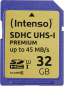 Preview: Intenso SDHC Card           32GB Class 10 UHS-I