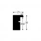Preview: Nielsen Apollon weiß     21x29,7 Holz DIN A4              8988047