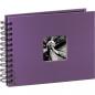Preview: Hama "Fine Art" Spiral lila 24x17 50 schwarze Seiten   94881