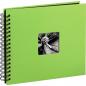 Preview: Hama "Fine Art" Spiral kiwi 28x24 50 schwarze Seiten  113682