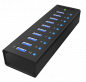 Preview: Raidsonic ICY BOX IB-AC6110 10-Port USB 3.0 Hub