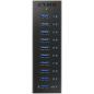 Preview: Raidsonic ICY BOX IB-AC6110 10-Port USB 3.0 Hub