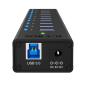 Preview: Raidsonic ICY BOX IB-AC6110 10-Port USB 3.0 Hub