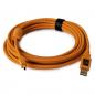 Preview: Tether Tools TetherPro USB 2.0 A/MiniB 5 Pin 4,6m orange