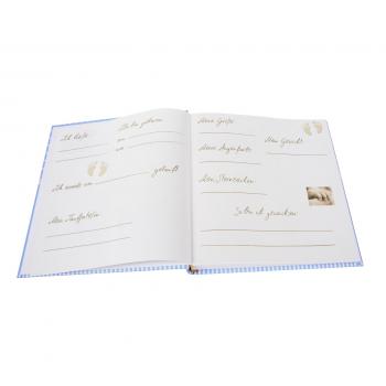 Goldbuch Sweetheart blau   30x31 60 Seiten Babyalbum        15802