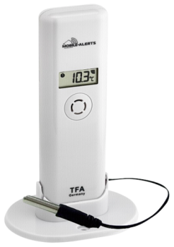 TFA WeatherHub T/F Sender mit Profi Kabelfühler wasserfest