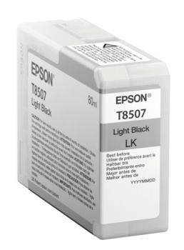 Epson Tintenpatrone light black T 850 80 ml               T 8507