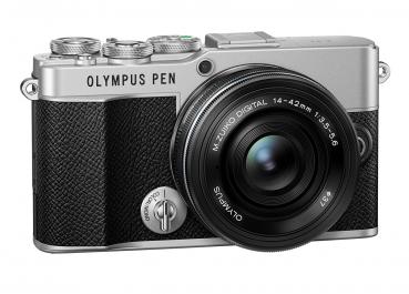 Olympus PEN E-P7 Body silber + 14-42mm EZ Kit