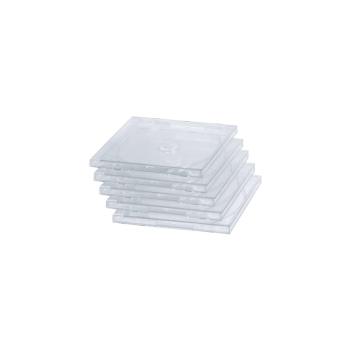 1x5 Hama CD-Box transparent Jewel-Case                 44748