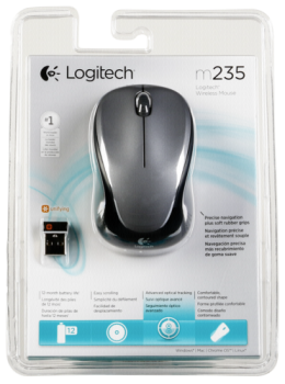 Logitech M235 black silver