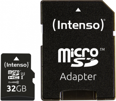 Intenso microSDHC Card      32GB Premium Class 10 UHS-I