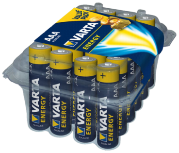 1x24 Varta Energy Micro AAA LR 3 Aktionsbox