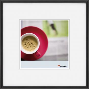 Walther Galeria            40x40 Kunststoff schwarz        KB440H