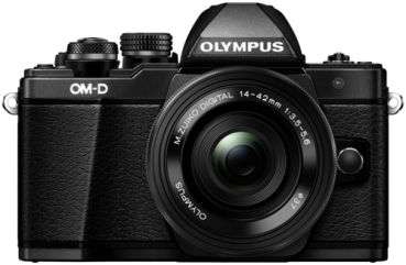 Olympus OM-D E-M10 Mark II Pancake Zoom Kit schwarz