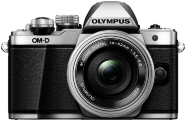 Olympus OM-D E-M10 Mark II Pancake Zoom Kit silber