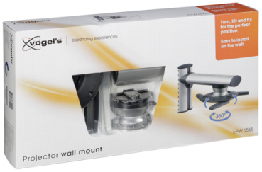 Vogels EPW 6565 silber Projektor Wandhalter        43mm