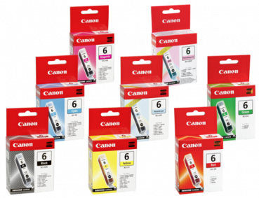 8 Canon BCI-6 Komplett-Set