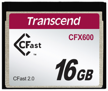 Transcend CFast 2.0 CFX600  16GB