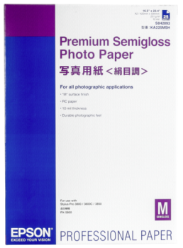 Epson Premium Semigloss Photo A 2, 25 Blatt, 251 g    S 042093