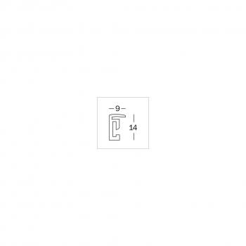 1x10 Walther New Lifestyle 30x40 Kunststoff silber         KV040S