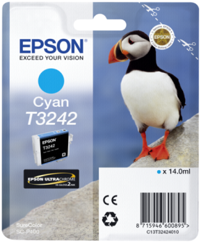 Epson Tintenpatrone cyan T 324                     T 3242