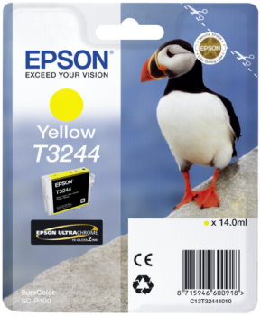 Epson Tintenpatrone yellow T 324                     T 3244