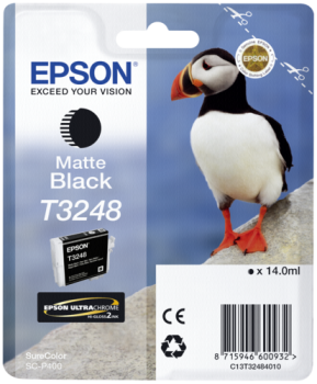 Epson Tintenpatrone matte black T 324                     T 3248