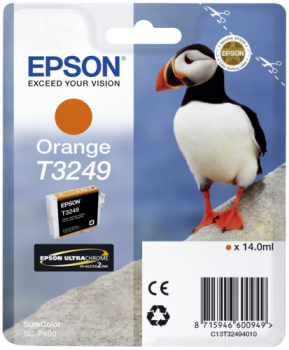 Epson Tintenpatrone orange T 324                     T 3249