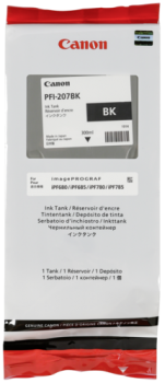 Canon PFI-207 BK Tinte schwarz