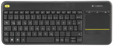 Logitech K400 Plus schwarz Wireless Touch Keyboard