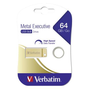 Preview: Verbatim Metal Executive    64GB USB 3.0 gold