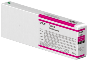 Epson Tintenpatrone UltraChrome HDX/HD viv magenta 700 ml T 8043