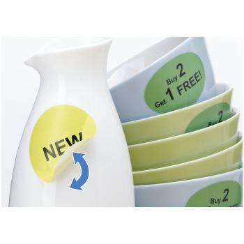 Herma Movables Etiketten rund 20 25 Blatt DIN A4 2400 Stück  4386