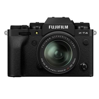 FUJIFILM X-T4 schwarz + XF18-55mm Kit