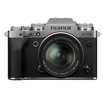 FUJIFILM X-T4 silber + XF18-55mm Kit