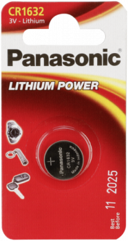 1 Panasonic CR 1632 Lithium Power