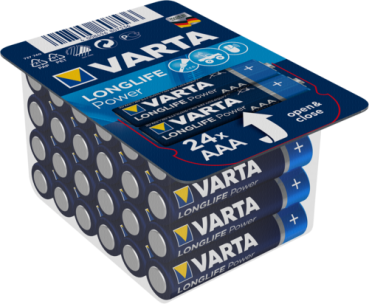 1x24 Varta High Energy AAA LR 3 Ready-To-Sell Tray Big Box