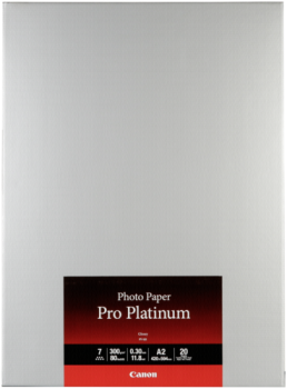 Canon PT-101 A 2, 20 Blatt Photo Paper Pro Platinum 300 g