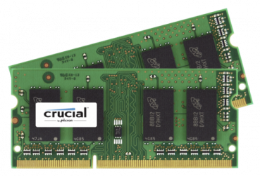 Crucial 16GB DDR3 1600 MT/s Kit 8GBx2 SODIMM 204pin CL11