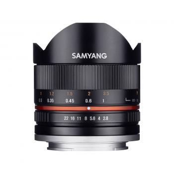 Samyang F 2,8/8 Fish-Eye II schwarz Sony E-Mount