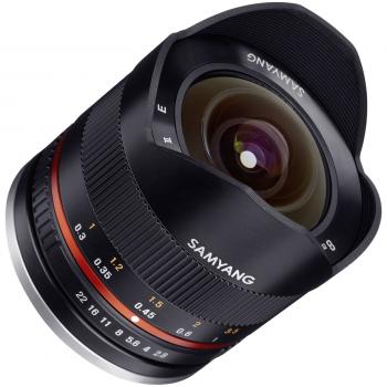 Samyang F 2,8/8 Fish-Eye II schwarz Fuji X