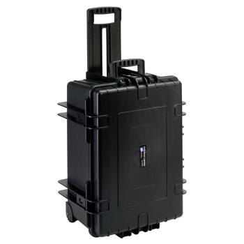 B&W Outdoor Case Type 6800 schwarz mit Schaumstoff Inlay