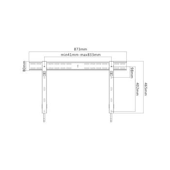 Reflecta SLIM 70-8040 schwarz