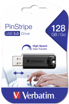 Verbatim Store n Go        128GB Pinstripe USB 3.0 black