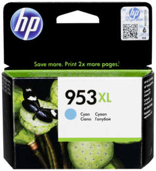 HP F6U16AE Tintenpatrone cyan No. 953 XL